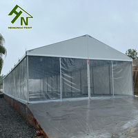 Tente durable de chapiteau de mur latéral transparent Offre Spéciale de PVC pour l'exposition