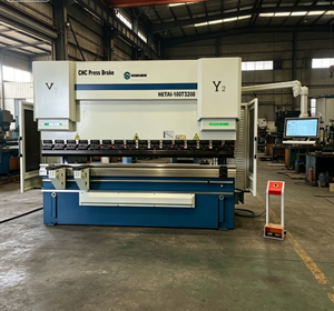 Presse plieuse <span class=keywords><strong>hybride</strong></span> entièrement automatique synchronisée avec formage des extrémités pour aluminium/acier inoxydable/acier au carbone - Product Image 2