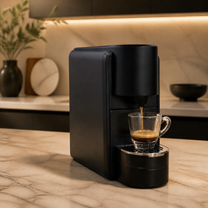 Machine à café à dosettes ESE Slim <span class=keywords><strong>avec</strong></span> pompe 19 bars, machine à expresso compacte pour le bureau - Product Image 4