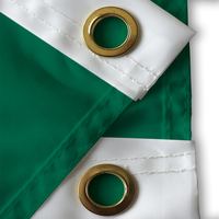 Drapeau du Mexique sur mesure, vente en gros, bannière nationale de haute qualité, non tissé, imperméable, écologique, fanion, drapeaux d'extérieur