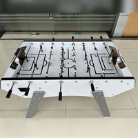 Table de baby-foot FDFIT de 14 mètres, style français, haut de gamme, en fibre de bois, personnalisable pour un jeu épuré