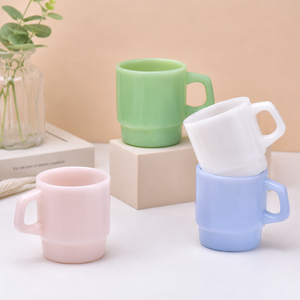 Taza de Té y Café de Vidrio Borosilicato de Alta Calidad con Asa, Diseño Clásico, Apta para Lavavajillas, Regalo Empresarial, Personalizable - Product Image 2