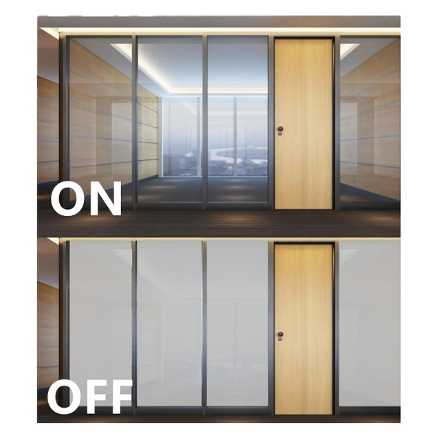 Wholesale Pdlc Film Roll Electrochromic Film Vitre Intelligent Pelcula Pdlc Partition Glass Privacy Self Adhesive Pdlc Film