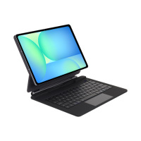 Keyboard Mekanik Nirkabel RGB Backlit Magic Baru dengan Switch Scissor, Kemiringan Dapat Disesuaikan untuk Tab S10 FE Plus 13.1"