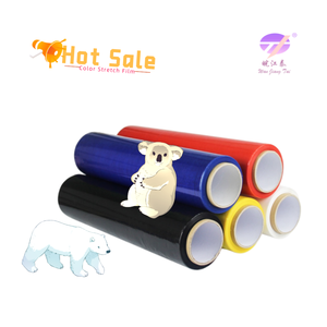 Lldpe 500mm 80 đo 20 micron 23 micro tay hướng dẫn sử dụng pallet bọc nhà máy bán hàng trực tiếp trong suốt thu nhỏ bọc nhựa bọc cuộn - Product Image 2