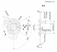 Bras robotisé Kuka industriel 4-6 axes avec poignée de robot et équipement de manutention de palettisation de voie linéaire
