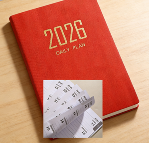 Carnet de notes de poche personnalisé en cuir PU format A5 avec logo, agenda, carnet de notes, journal personnalisé, planificateur - Product Image 4