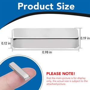 מראה עדין מחיר סביר Neodymium מגנט N50 Ndfeb בלוק מגנט Ndfeb מגנט - Product Image 2