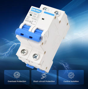 लघु 32 मैक सर्किट ब्रेकर दीन रेल माउंट थर्मल चुंबकीय यात्रा सौर एसी डिस्कनेक्ट स्विच C32 प्लास्टिक 25a - Product Image 5