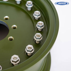 Çin dövme tekerlek fabrika yapımı <span class=keywords><strong>2</strong></span> parça jantlar 18x9.5 ordu yeşil özel kamyon için Beadlock tekerlek - Product Image 6