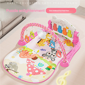 <span class=keywords><strong>Tapis</strong></span> d'éveil multifonctionnel pour bébé, <span class=keywords><strong>tapis</strong></span> d'activités pour nourrissons, jouet musical piano, hochets suspendus, <span class=keywords><strong>tapis</strong></span> de fitness éducatif précoce 0-24 mois - Product Image 2