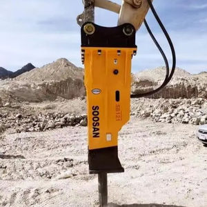 Pour le nouveau briseur hydraulique avec la boîte du modèle SB121 de moteur réduite au silence pour les excavatrices de 28-35 tonnes - Product Image 1