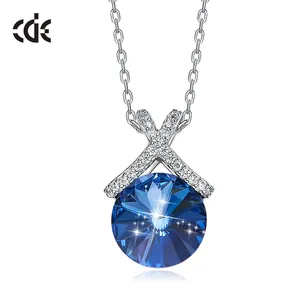 콜리어 cristal de roche bijoux argent 925 콜리어 드 여성