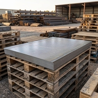 Plaque d'acier au carbone doux laminée à chaud NM400/NM500 12 mm JIS ASTM DIN, plaque de chaudière avec surface enduite résistante à l'usure, service de découpe