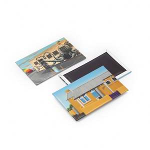 Factory Customized Printing Tourist Souvenir Belgium <b>Tinplate</b> Photo Tin Fridge Magnet - Product Image 6