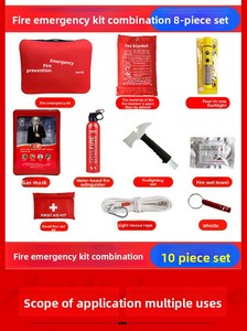 Kit de Secours d'Urgence Incendie pour la Maison et les Hôtels - Ensemble de Lutte Contre l'Incendie 4 Pièces Personnalisable par le Fabricant - Product Image 6