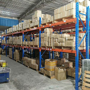 Customizable <b>Portable</b> Steel Selective Pallet Racks Multi-Tiered Mesh Warehousing 3PL Storage Solution with Corrosion Protection - Product Image 6