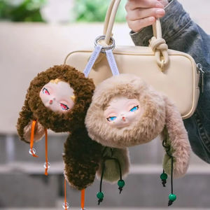 100% auténtico Dodo <span class=keywords><strong>Bird</strong></span> Nami Sparkling Rabbit Series caja ciega-lindos colgantes de juguete de peluche, juegos de llaveros de vinilo - Product Image 3