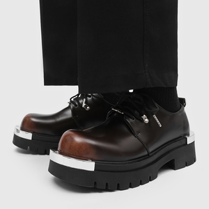 New Fashion Round Toe <strong>Men</strong> Platform Pu Leather <strong>Shoes</strong> Large Size Business <strong>Men</strong> <strong>Dress</strong> <strong>Shoes</strong> - Product Image 6