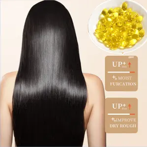Wholesale Hair Growth Oil Liquid Vitamin Hair Care Repairs Damage Hair Capsule Serum Oil