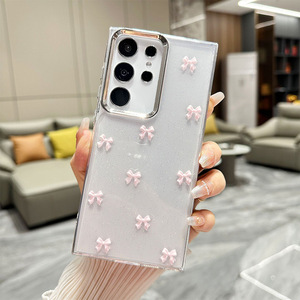 <span class=keywords><strong>Cover</strong></span> per Telefono Trasparente con Fiocco Glitterato in Resina Epossidica per <span class=keywords><strong>Samsung</strong></span> S25 Ultra S24, Custodia Personalizzata per Donne A05 <span class=keywords><strong>A35</strong></span> A24 Vendita all'Ingrosso - Product Image 5