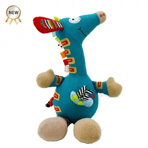 wholesale customised among us Baby Musical juguetes Animal Giraffe Plush Toys soft toys personalised