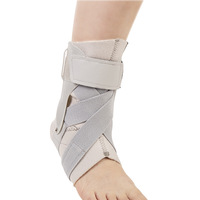 Attelle de cheville en néoprène avec sangle de maintien, protection professionnelle, fermeture magnétique, soutien de la voûte plantaire pour soulager la douleur au pied