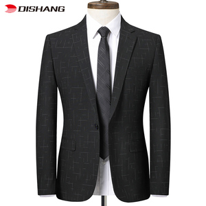 Nouvel ensemble de costume 2 pièces pour homme, élégant, anti-plis, respirant, idéal pour le bureau et les mariages - Product Image 1