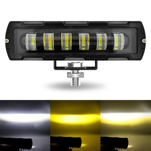 ไฟ LED มินิเลนส์แบบแท่ง แสงคู่ สีขาวเหลือง ไฟสปอร์ตไลท์เสริม ไฟทำงาน LED สำหรับมอเตอร์ไซค์ ออฟโรด รถแทรกเตอร์ - Product Image 3