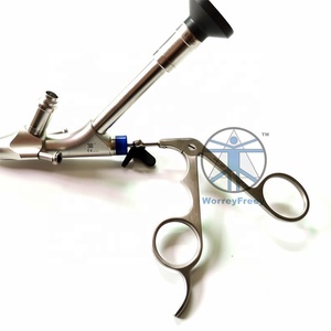 Transforaminal Endoscope Instrument <strong>3</strong>*330mm Medical Spine Endoscope Grasping <strong>Forceps</strong> Serrated <strong>Forceps</strong> - Product Image 6