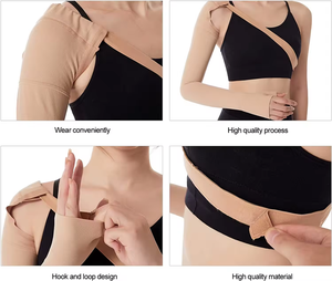 <span class=keywords><strong>Manchon</strong></span> <span class=keywords><strong>de</strong></span> <span class=keywords><strong>compression</strong></span> post-mastectomie en polyuréthane Aofit 20-30 mmHg pour le lymph<span class=keywords><strong>œdème</strong></span> et les gonflements - Product Image 6