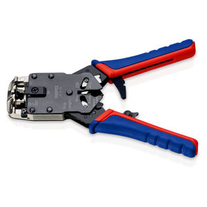 Pince à connecteurs Western KNIPEX 97 51 12 SB avec poignées multi-composants bruniées 200 mm - Product Image 2