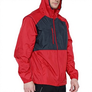 Chaqueta Cortavientos Transpirable para Hombre con Bloques de Color y Logotipo Frontal, Ligera, con Cierre, para Deportes de Invierno - Product Image 5