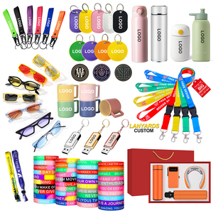 Custom Promotional Merchandise Set Logo Printed Apparel Bags Drinkware Office Items Event Giveaway