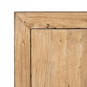 Chinese Antique <strong>Rustic</strong> Modern Solid Wood Buffet <strong>Sideboard</strong> With Drawers Classic Dinning Villa Kitchen Hotel Living Room Furniture - Product Image 6