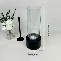 Nouvelle Conception Mini Brasero Portable Sans Fumée en Acier Inoxydable avec Brûleur à Alcool et Décoration en Galets pour Patio et Bureau