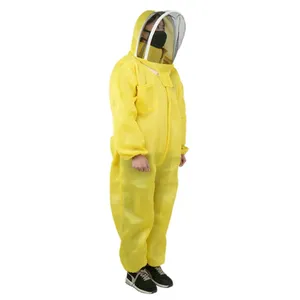 Pomelo New Beekeeping Protective <b>Suit</b> Yellow Jumpsuit Polyester Thick & Breathable 1 Year Warranty One-piece Anti <b>Bee</b> <b>Suit</b> - Product Image 3