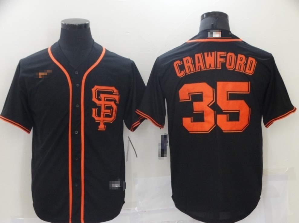 Black #35 CRAWFORD