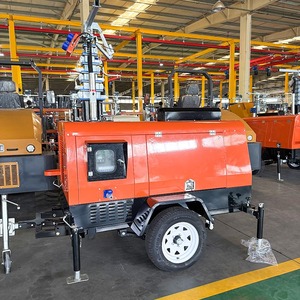 Generador diésel de luz de Torre LED eficiente con Control de arranque remoto de 230V Telescópico 4M-9M Sistema de arranque automático de elevación para remolques - Product Image 3