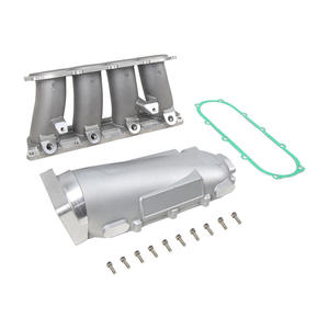 Per Honda K serie K20 K24 collettore di aspirazione del motore quadrato Billet lamiera d'acciaio - Product Image 2