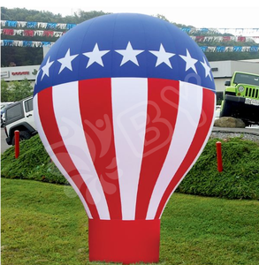 Balon Udara Dingin Berlampu Tiup yang Dapat Disesuaikan dengan Pencetakan Logo Kustom - Product Image 6