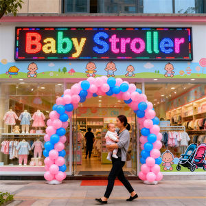 Panneau matriciel LED RGB étanche, adressable, à petits pixels, programmable, mini-écran publicitaire pour magasin de détail, bar - Product Image 6