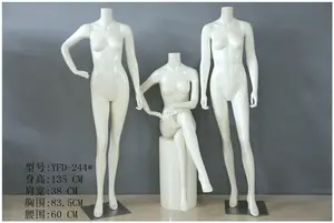 Women's Clothing Show Mannequins Custom Fashion Simulation Full Body Female Fiber Mannequins