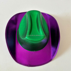 Sombrero Vaquero HLC con Lentejuelas Brillantes y Llamas Rosas, Sombrero de Vaquera Brillante para el Día de San Valentín, Fiesta, Cosplay, Baile de Graduación, Decoración para la Cabeza - Product Image 3
