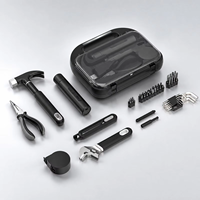 Ensemble d'outils ménagers universels 61 en 1 avec tournevis électrique à couple élevé pour la réparation d'appareils électroménagers et de meubles