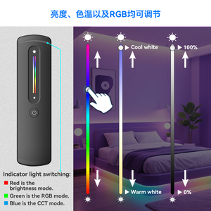 <strong>2</strong>.4G RF Single Zone <strong>RGB</strong> RGBW RGBCCT <strong>LED</strong> Remote <strong>Controller</strong> - Product Image 1