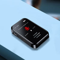 Reproductor MP3 de 2.4 Pulgadas con Bluetooth, Clip Trasero, Libro Electrónico, Altavoz Integrado, Reproducción de Video, Grabación, Audio HiFi y Batería de Larga Duración