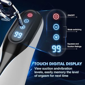 Masturbatori Automatici Maschili con 9 Modalità di Suzione e Vibrazione, Riscaldamento, Senza Mani, Vagina Tascabile, Stroker con Texture 3D, Giocattoli Sessuali per Adulti - Product Image 6