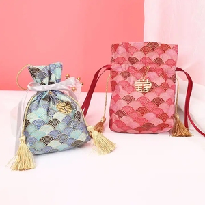 Bolsas de Regalo Ecológicas de Algodón Populares de 13*16cm, Personalizables para Artículos de Fiesta, Bolsas Promocionales para Regalos - Product Image 1