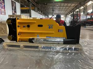 เครื่องขุดไฮดรอลิกเจาะค้อน SB81 Soosan เส้นผ่านศูนย์กลางสิ่ว140มม. สำหรับเครื่องขุด - Product Image 5